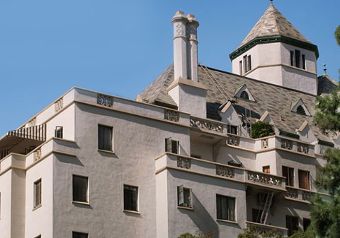 chateau marmont roof like tower of terror