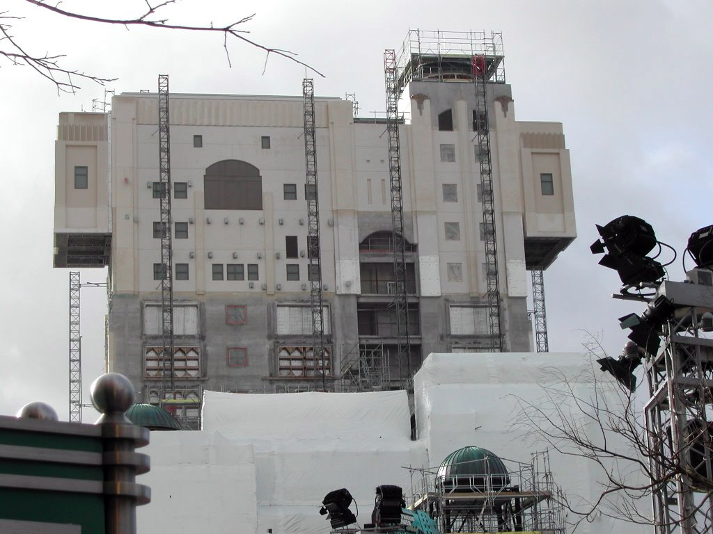 Tower of Terror construction Paris France